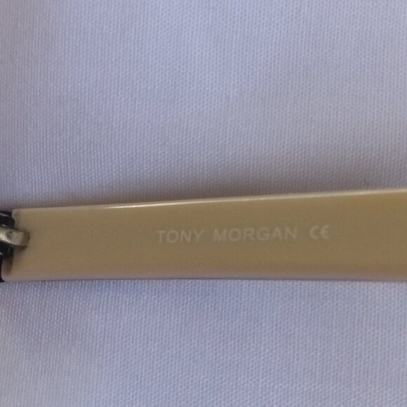 Tony Morgan Eyeglasses Fram Tan Brown Model A-3130 C1, Size 51-19-145, Excellent - Picture 5 of 6